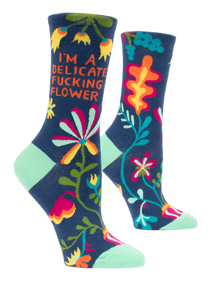 Delicate Flower Socks