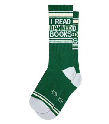 I Read Banned Books Socks