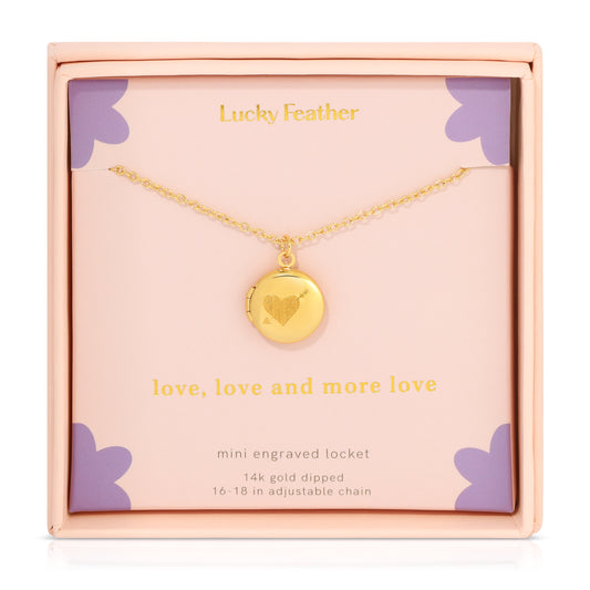 Heart Locket Love Love and More Love