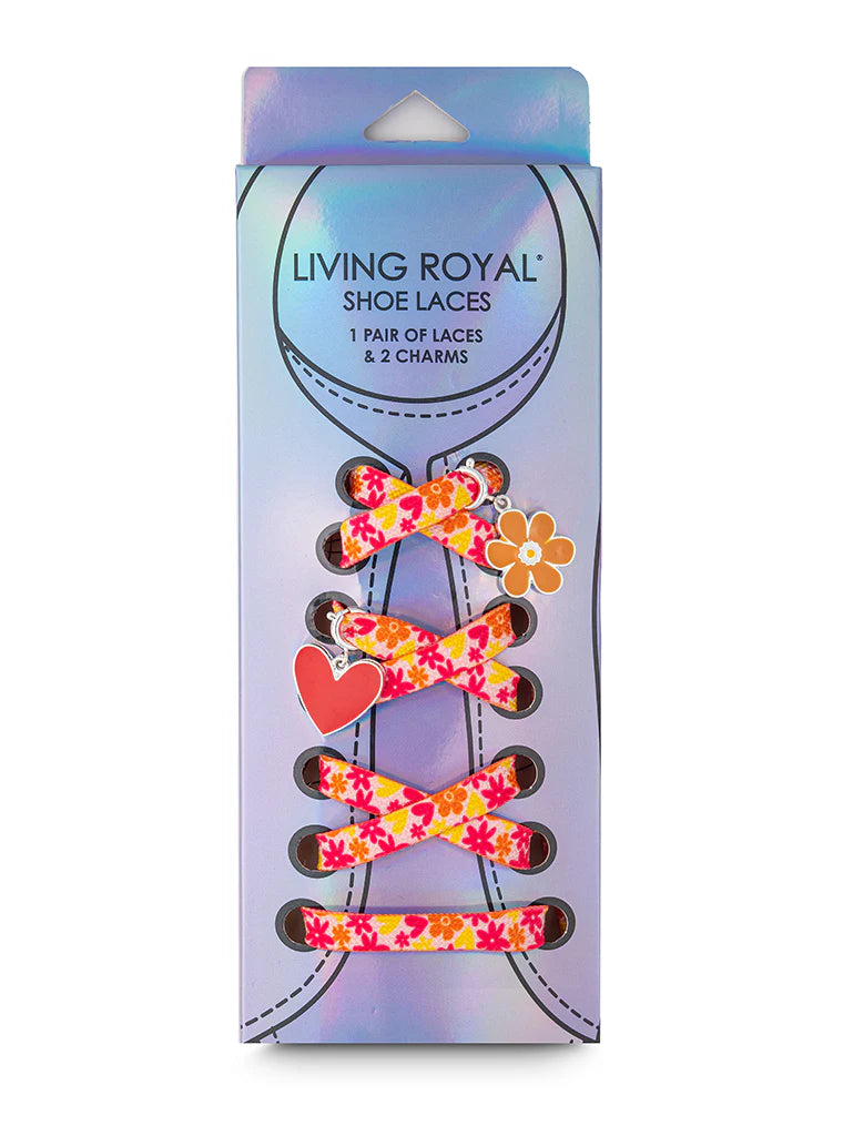 Flower Craze Heart Laces