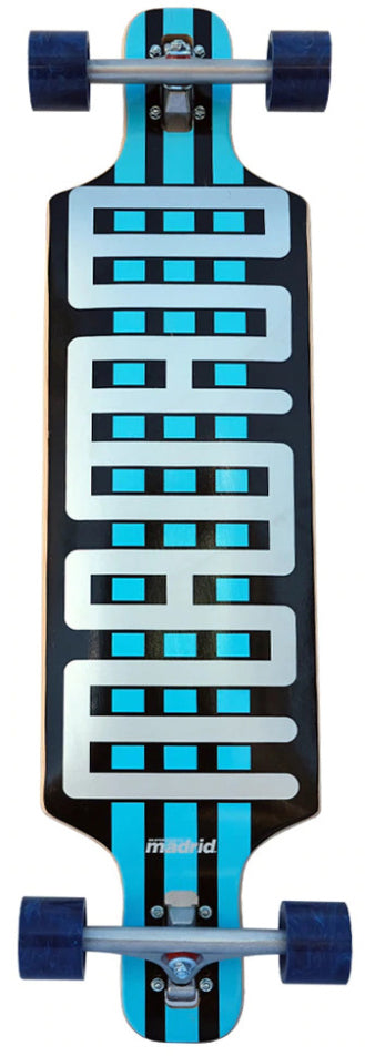 Madrid Blue Steel Longboard