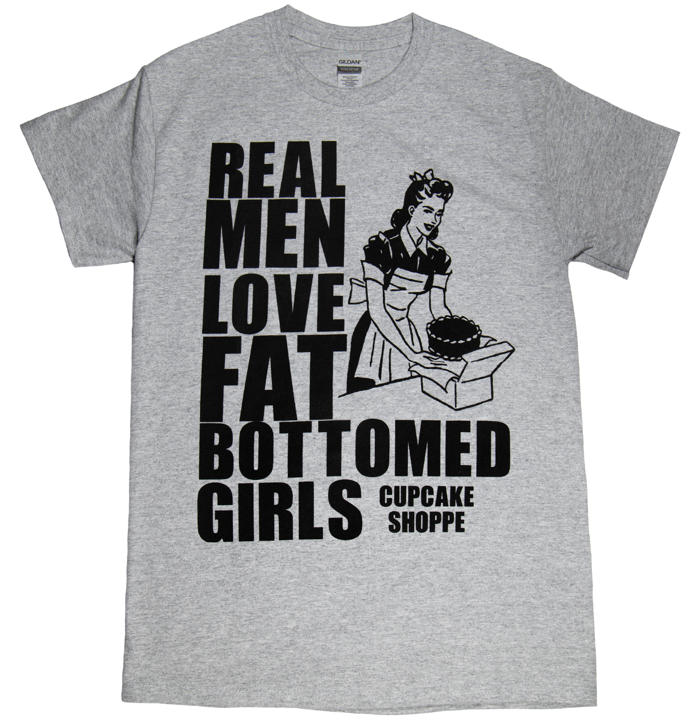 Real Men Love Fat Bottomed Girls Short Sleeve