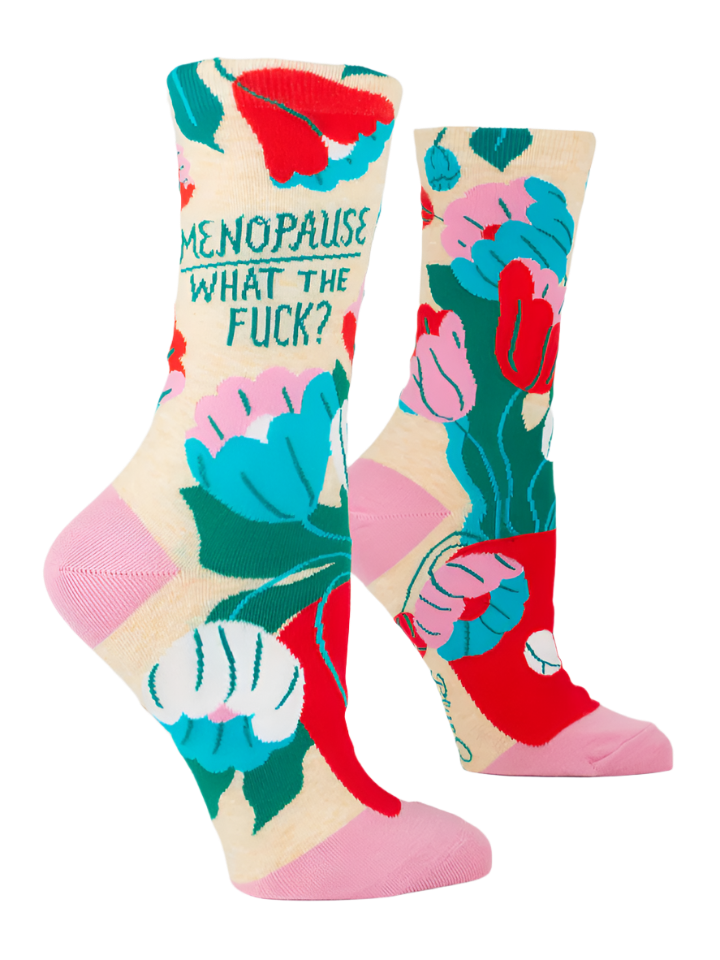 Menopause WTF Socks