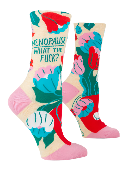 Menopause WTF Socks