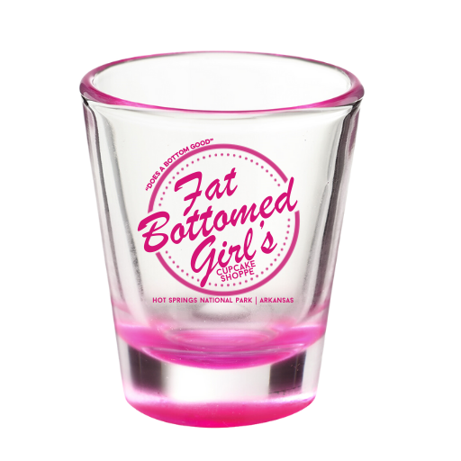 Bottoms Up Shot Glass