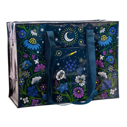 Starry Garden Shoulder Tote