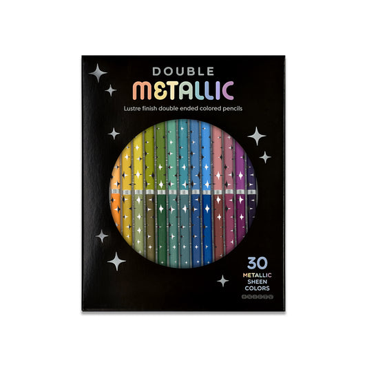 Double Ended Metallic Colored Pencils