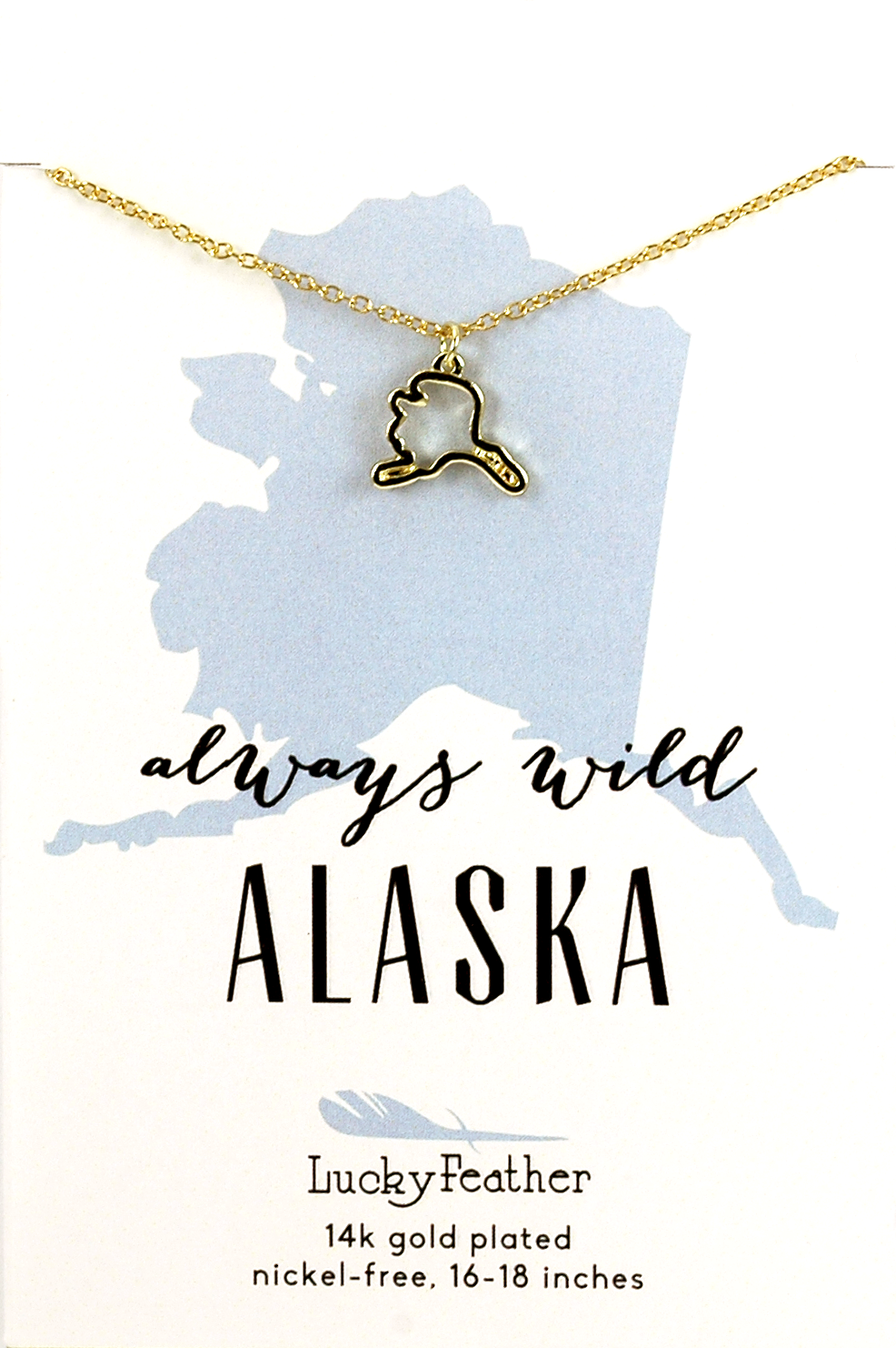 Alaska State Necklace