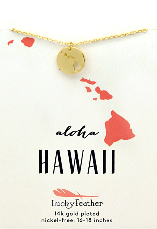 Hawaii State Necklace