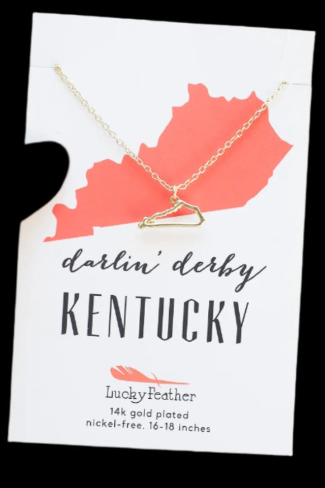 Kentucky State Necklace