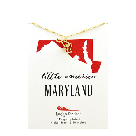 Maryland State Necklace