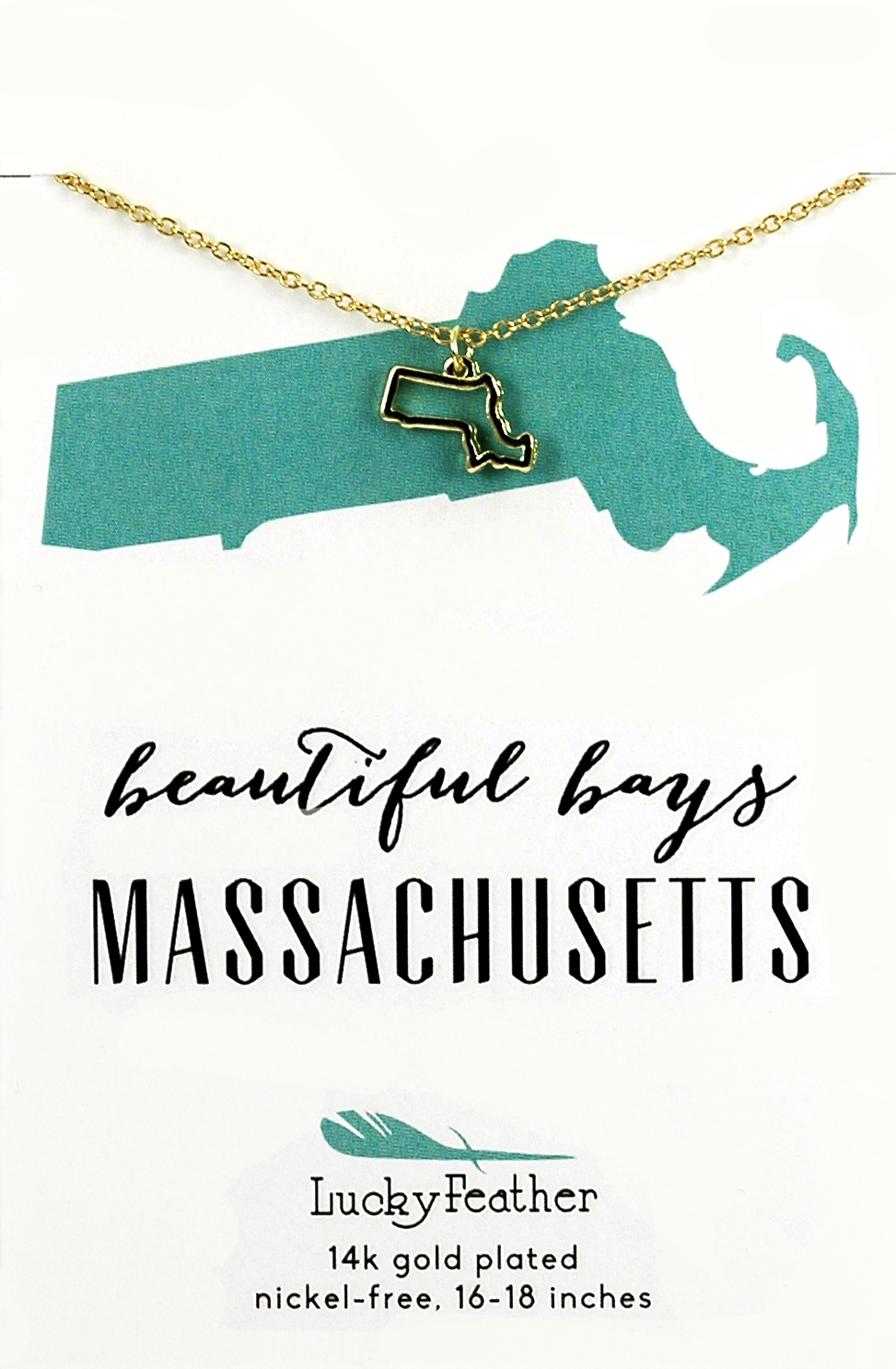 Massachusetts State Necklace