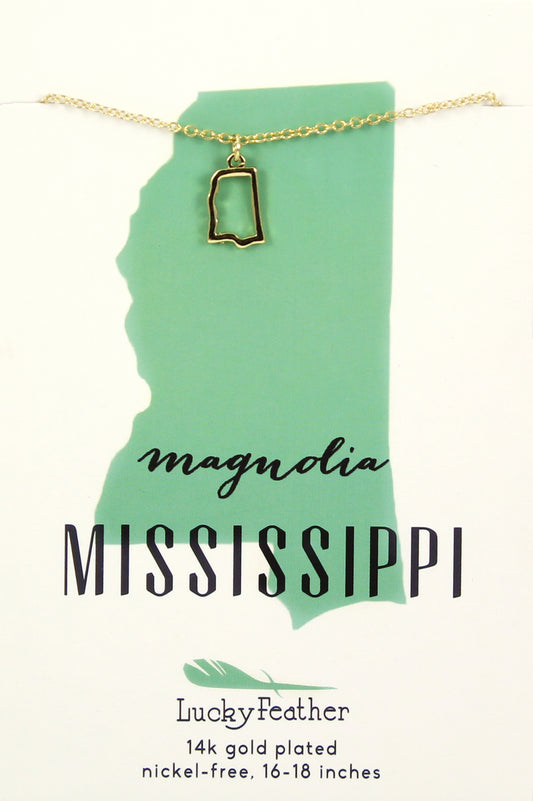 Mississippi State Necklace