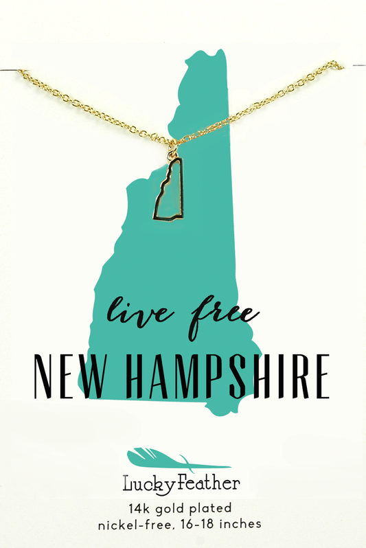 New Hampshire State Necklace