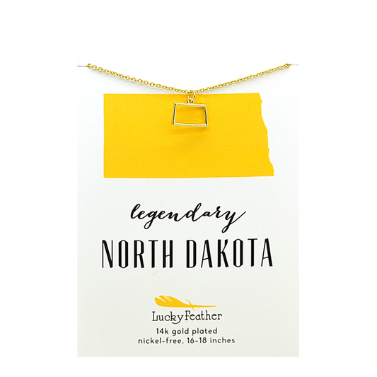 North Dakota State Necklace