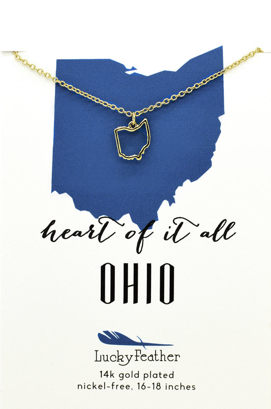 Ohio State Necklace