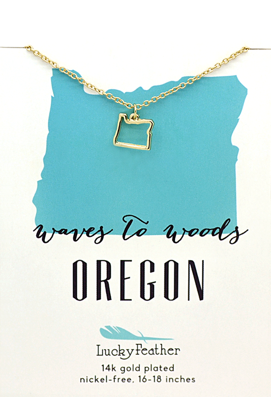 Oregon State Necklace