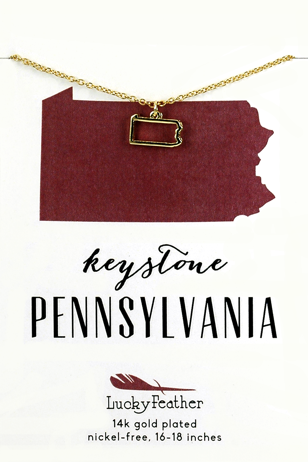 Pennsylvania State Necklace