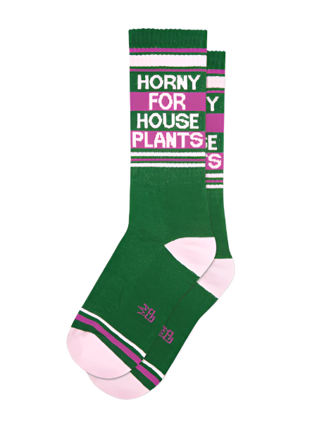 Horny For Plants Socks