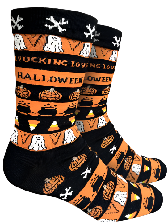 I love Halloween Socks