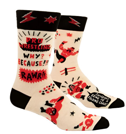 Pro Wrestling Men's Socks