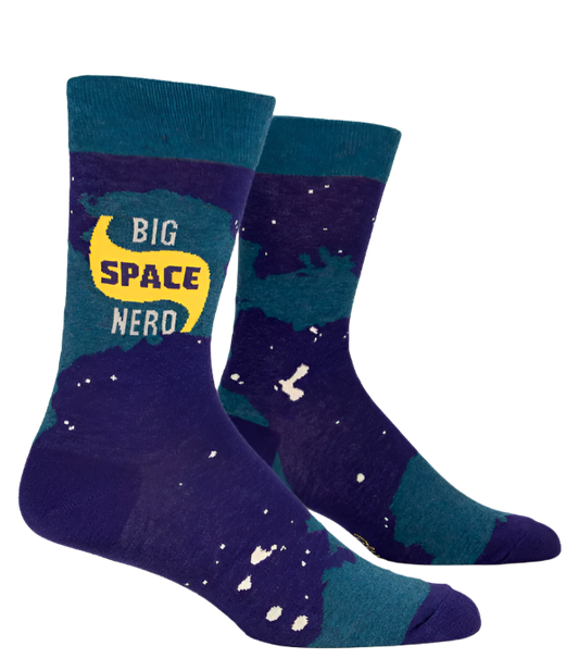 Big Space Nerd Men's Socks