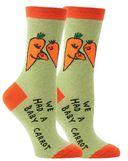 Baby Carrot Socks