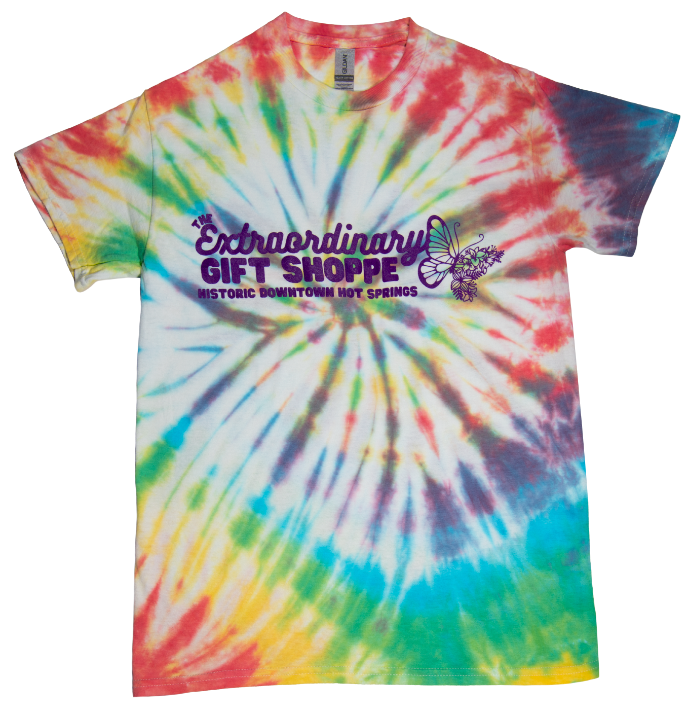 Tie Dye Butterfly Short Sleeve