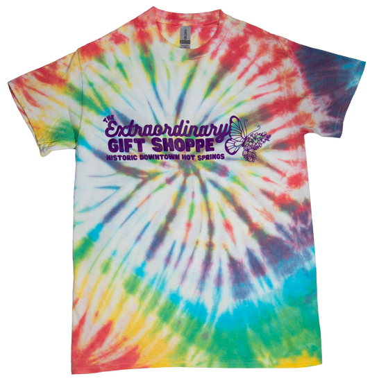 Tie Dye Butterfly Short Sleeve