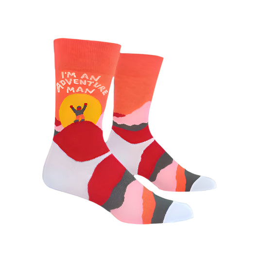 Adventure Man Men's Socks