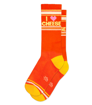 I Love Cheese Socks