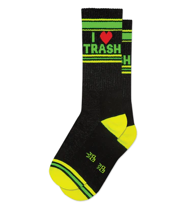 I Love Trash Socks