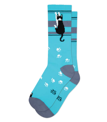 Blue Cat Socks