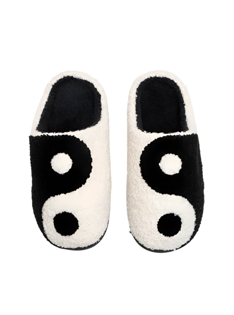 Ying Yang Slippers