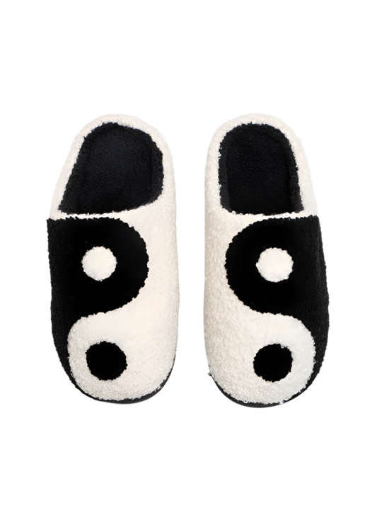 Ying Yang Slippers